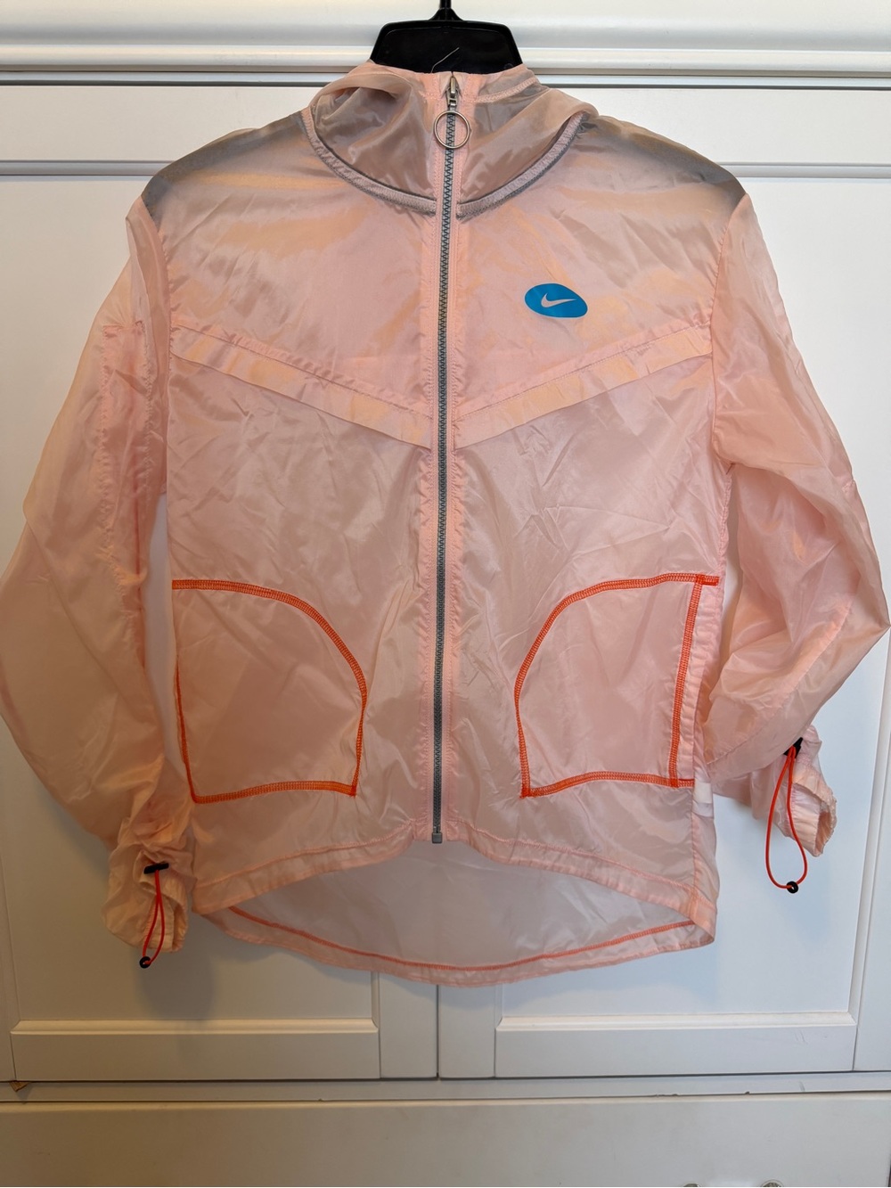 Nike Pink Running Windbreaker Jacket